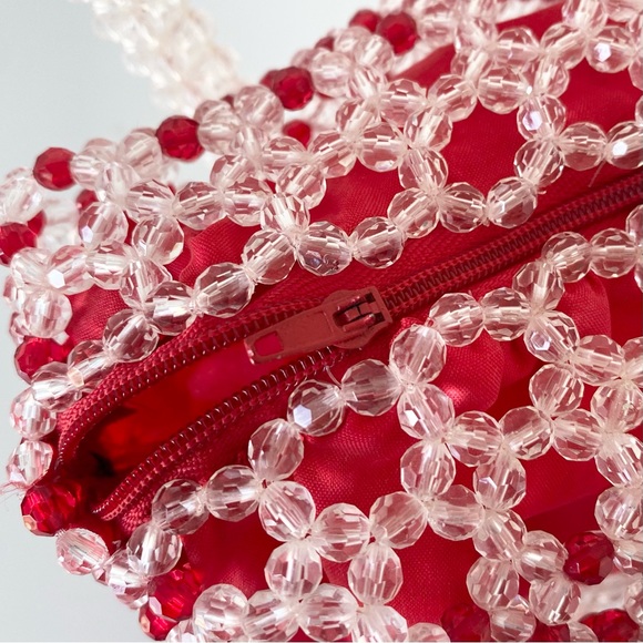 Vintage Handmade Beaded Handbag - Picture 7 of 11